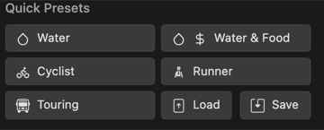 Creating Custom Presets for Your Activity