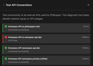 How PitStopper Uses Public APIs