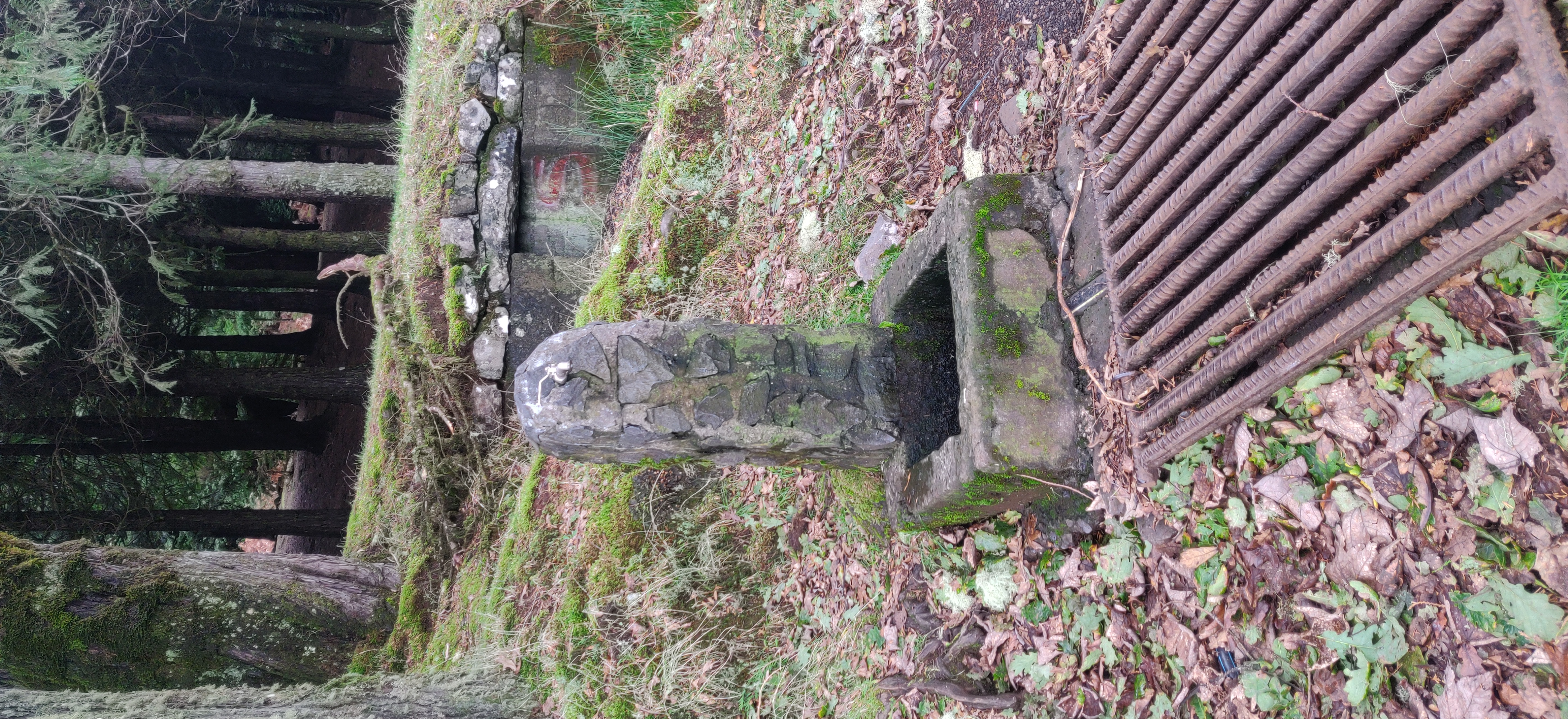 Traditional Madeira water tap